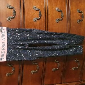 Nike Pro Confetti Leggings sz Small